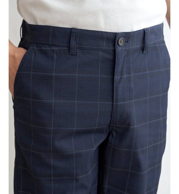 ikka「6.5分丈チェックドビーハーフパンツ」|その他|