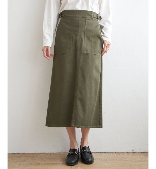 ikka「ストレッチIラインスカート」|スカート|