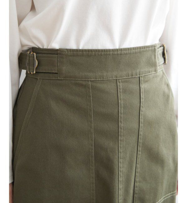 ikka「ストレッチIラインスカート」|スカート|