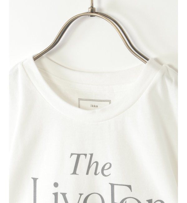 ikka kids「【親子おそろい】ロゴフォトデザインTシャツ（120~160cm）」|Tシャツ・カットソー|