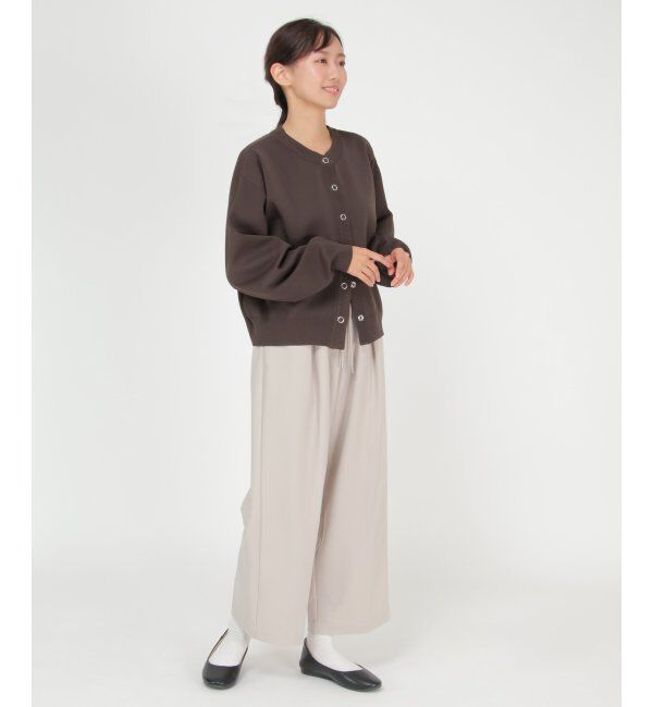 Lbc with Life「スナップボタンニットカーディガン」|カーディガン|