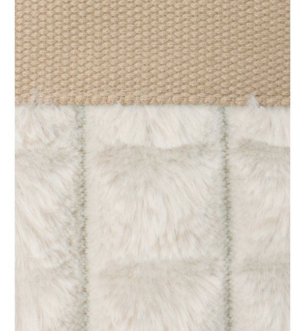 Lbc with Life「ブロックファーフラップ付きトートバッグ」|その他|