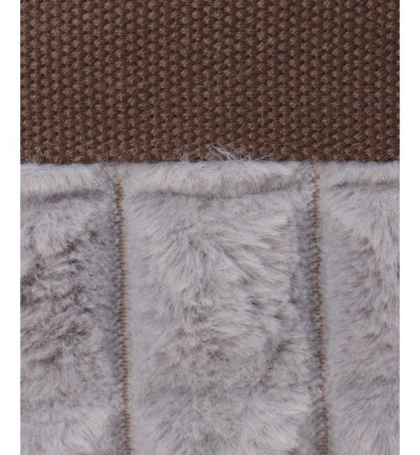 Lbc with Life「ブロックファーフラップ付きトートバッグ」|その他|