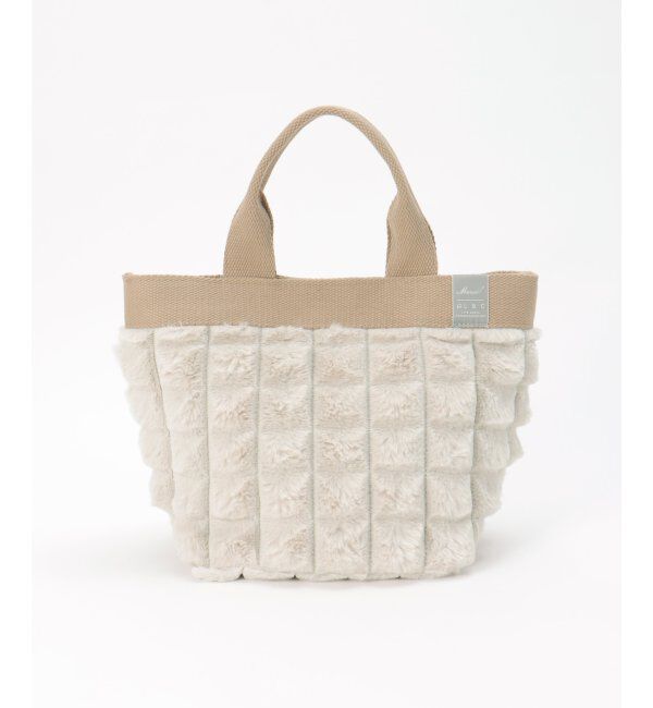 Lbc with Life「ブロックファーフラップ付きトートバッグ」|その他|