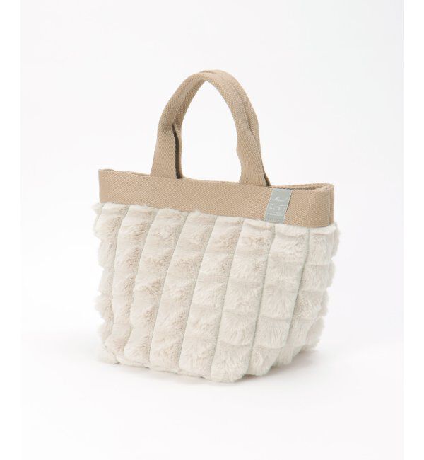 Lbc with Life「ブロックファーフラップ付きトートバッグ」|その他|