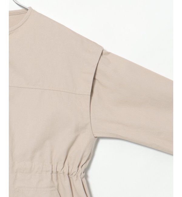 VENCE share style「ノーカラーマルチウェイジャケット」|ミリタリージャケット|