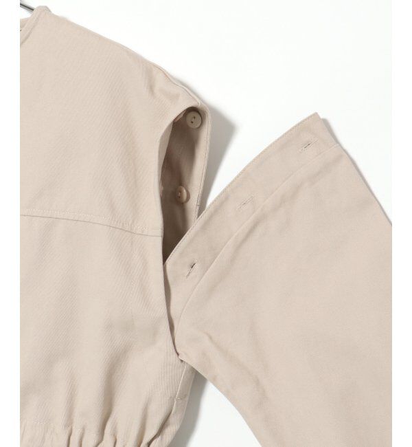 VENCE share style「ノーカラーマルチウェイジャケット」|ミリタリージャケット|