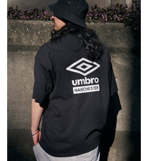 VENCE share style「【UMBRO】アンブロ BACK PRINT Tシャツ」|Tシャツ・カットソー|ブラック