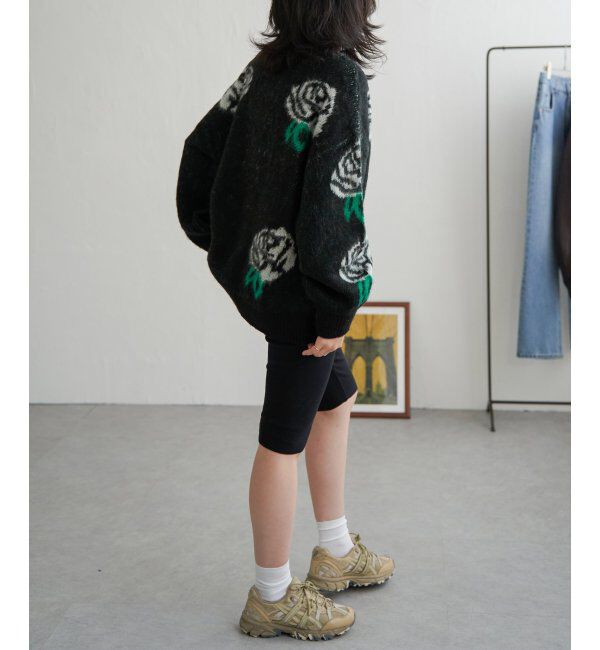 VENCE share style「花柄ジャガードニット」|ニット・セーター|