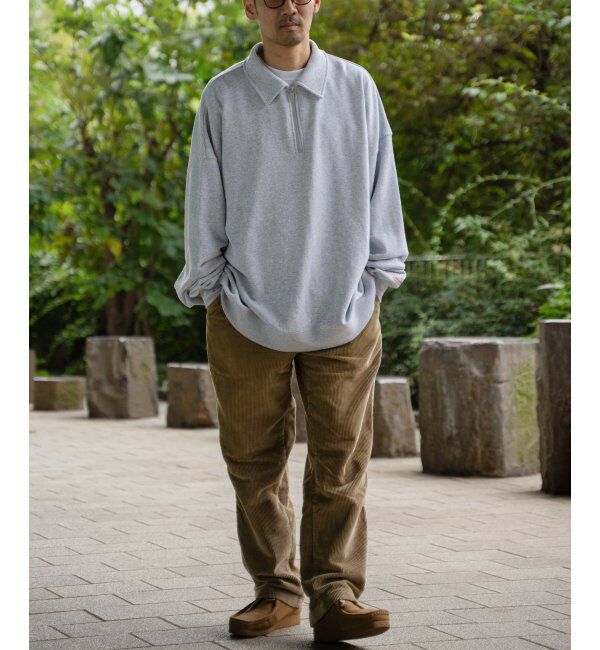 VENCE share style「Goodwear グッドウェア ハーフジップトレーナー」|スウェット・ジャージ|