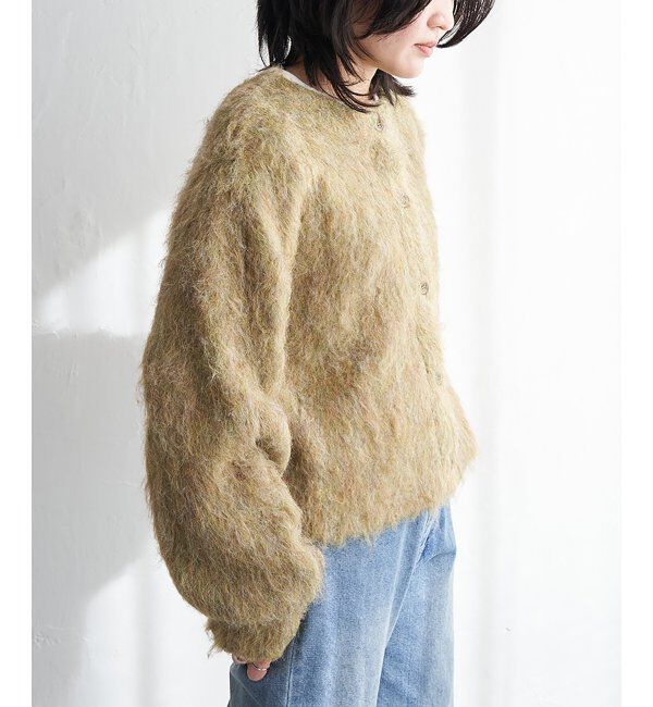 VENCE share style「ブークレーシャギー2WAYカーディガン」|カーディガン|