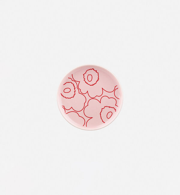 Marimekko「Piirto Unikko プレート 13.5cm」|その他|ピンク&times;レッド