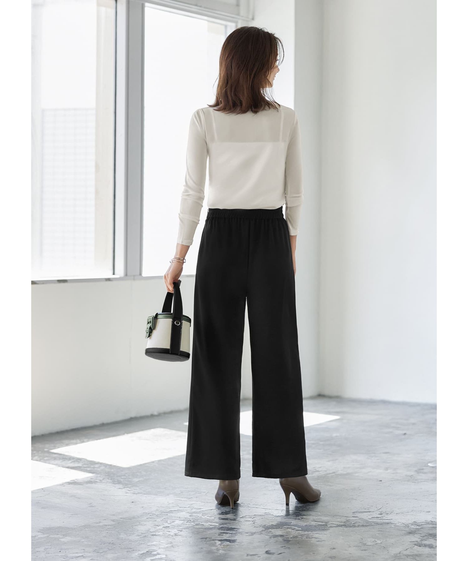 STYLE DELI「シアーインナーハイネックトップス」|Tシャツ・カットソー|