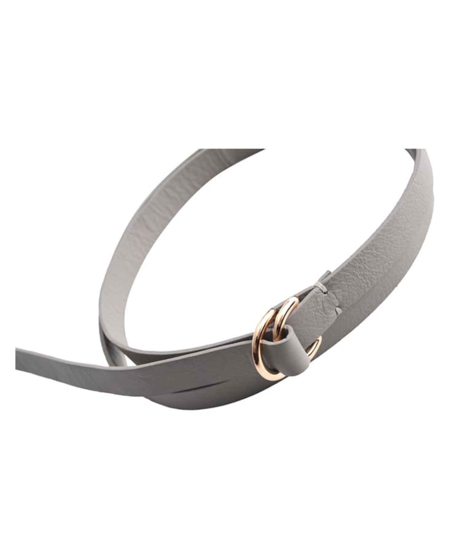 STYLE DELI「結ぶロングレザーベルト20mm／GD金具」|ベルト|