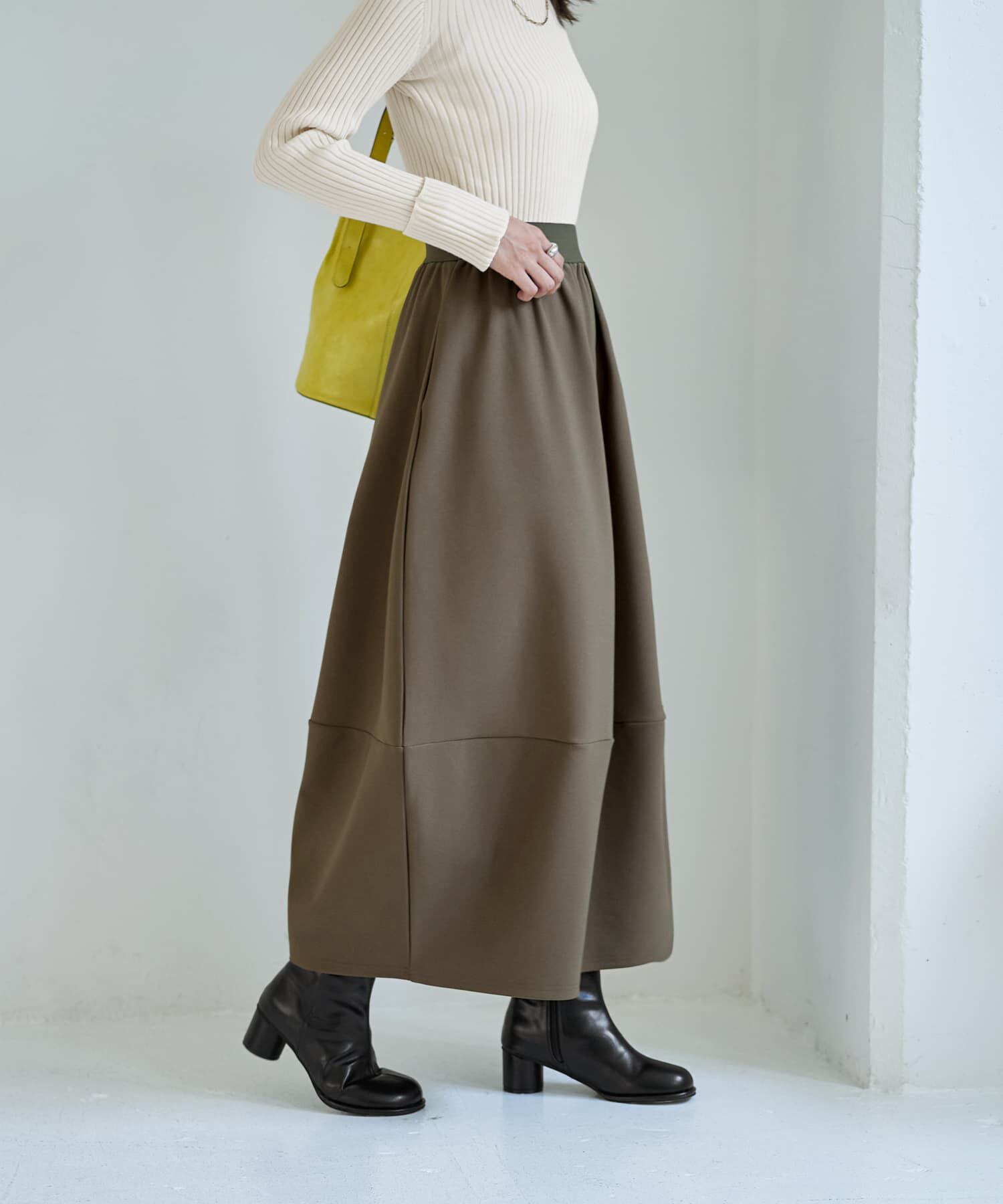 STYLE DELI「パンプキンジャージースカート」|スカート|