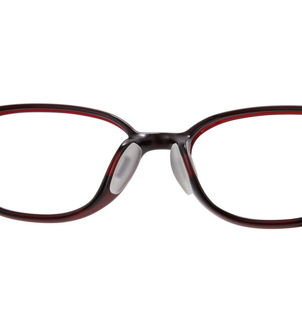  「オーバル型 軽量 メガネ｜黒縁 おうち時間を快適に過ごす ズレ落ち防止 レンズ交換券付き」|メガネ|