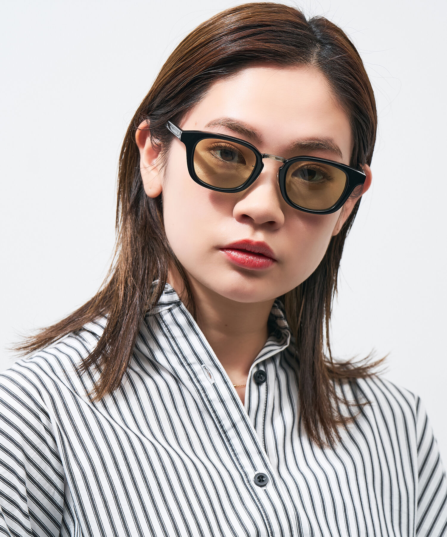  「Zoff | JOURNAL STANDARD relume ウェリントン型 サングラス UVカット 紫外線防止 ジャーナルスタンダード」|サングラス|ブラック