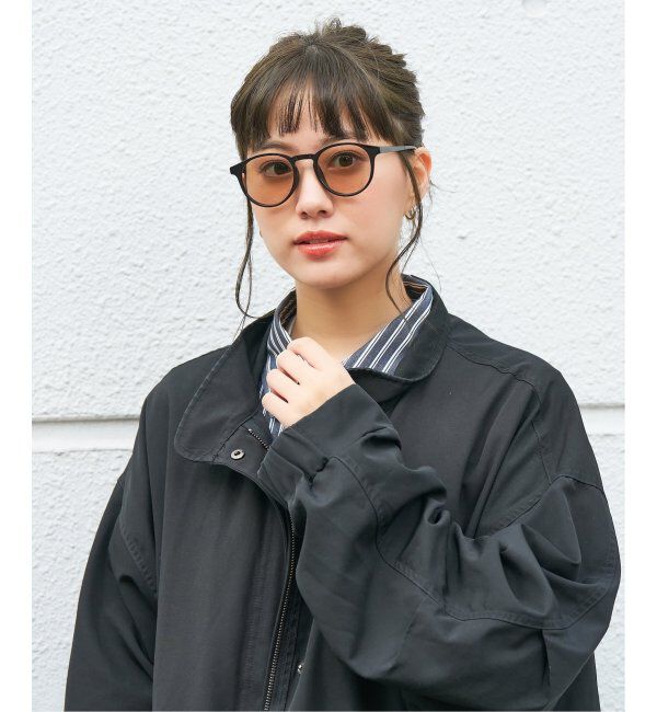  「【WEB限定】ボストン型 調光サングラス | カラーレンズ 軽量 紫外線対策 UVカット レンズの色が変わる」|サングラス|