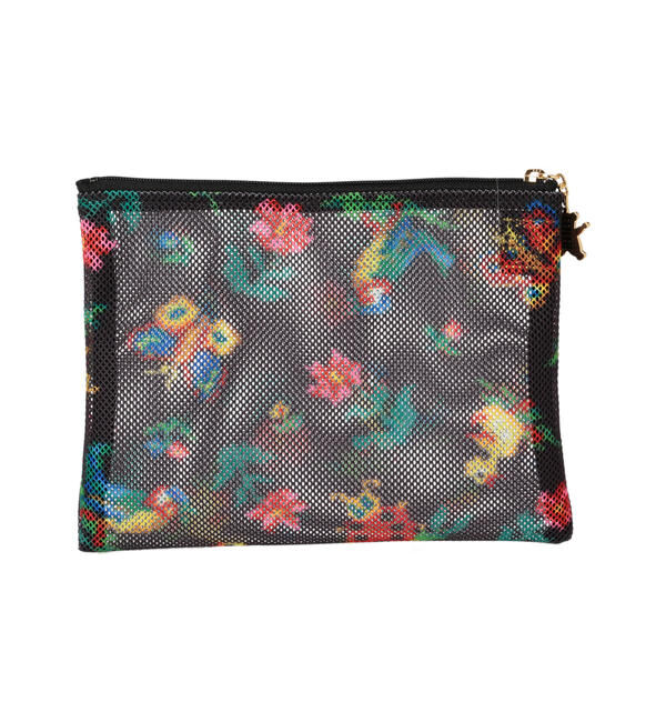 FEILER「ハイジ　メッシュ転写プリントポーチ　HEMP-171021」|ポーチ|