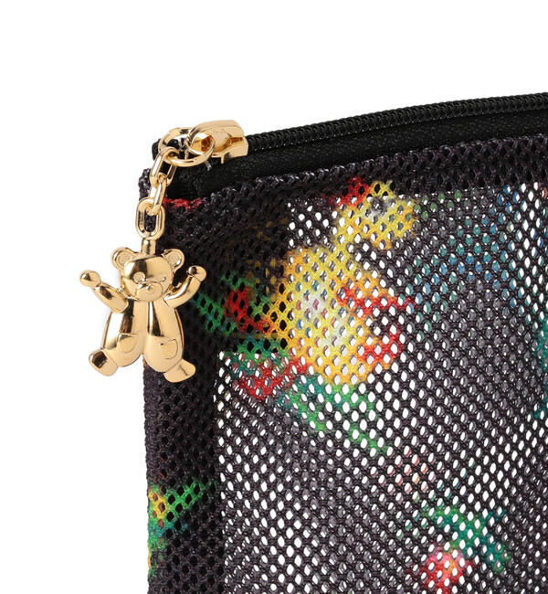 FEILER「ハイジ　メッシュ転写プリントポーチ　HEMP-171021」|ポーチ|