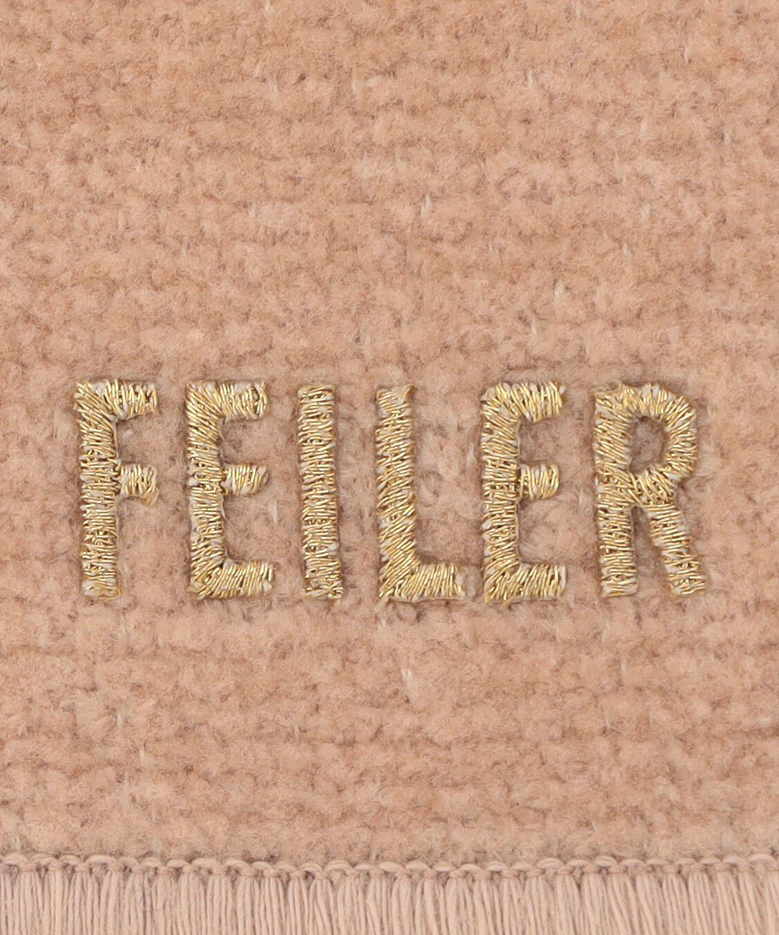 FEILER「ユニ　FEILERロゴ刺繍ハンカチ　UNI-257231」|ハンカチ|