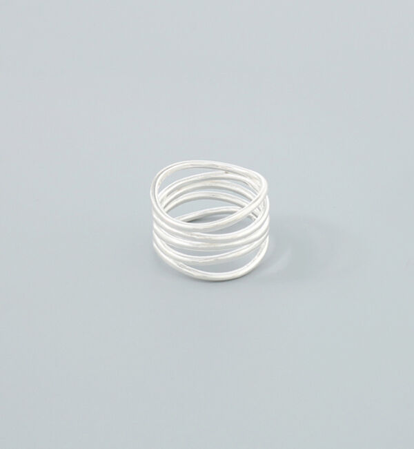 Phoebe「【SV925】スパイラルワイドリング」|リング|