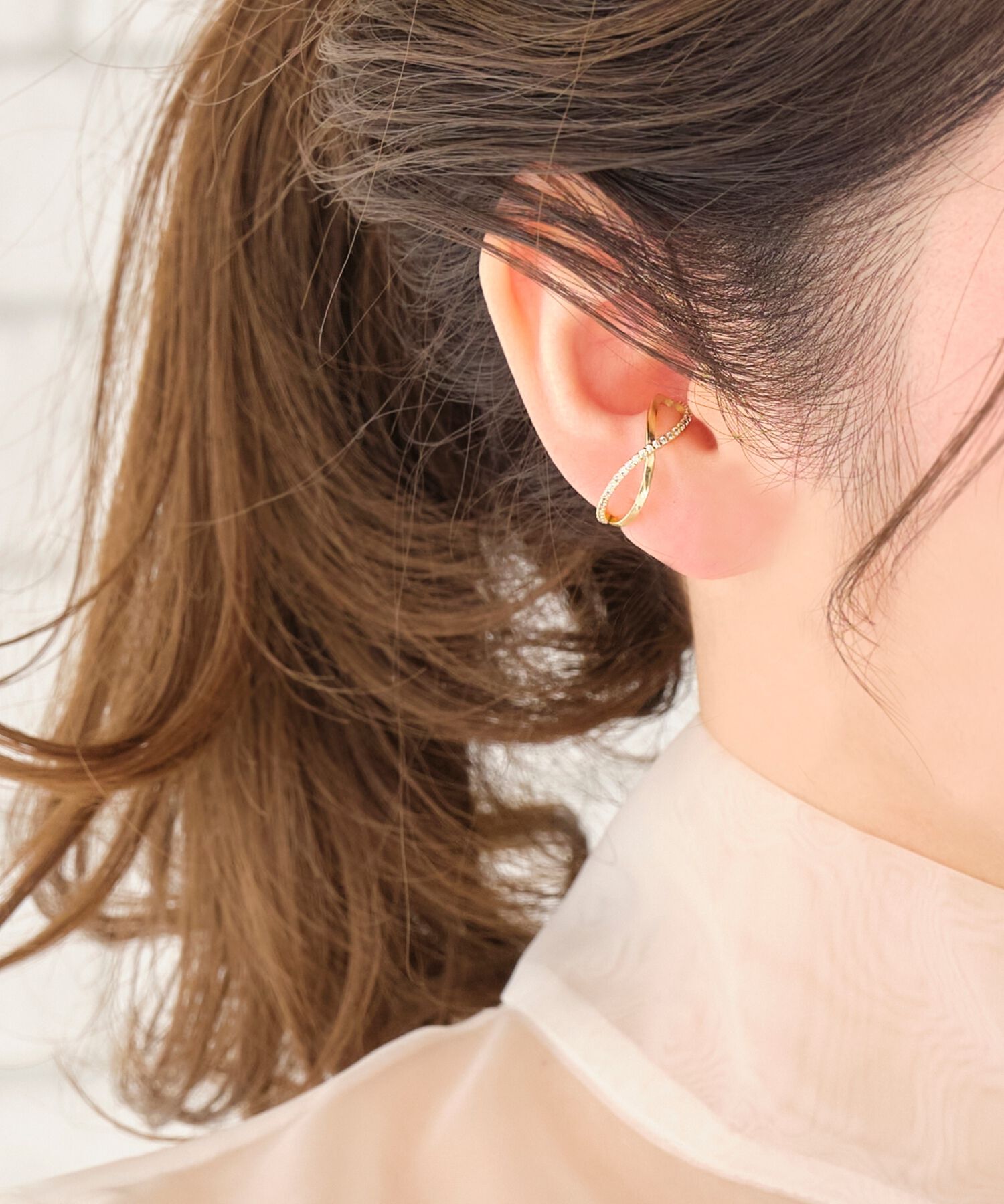 Phoebe「2wayエターナルカフリング&イヤーカフ」|リング|