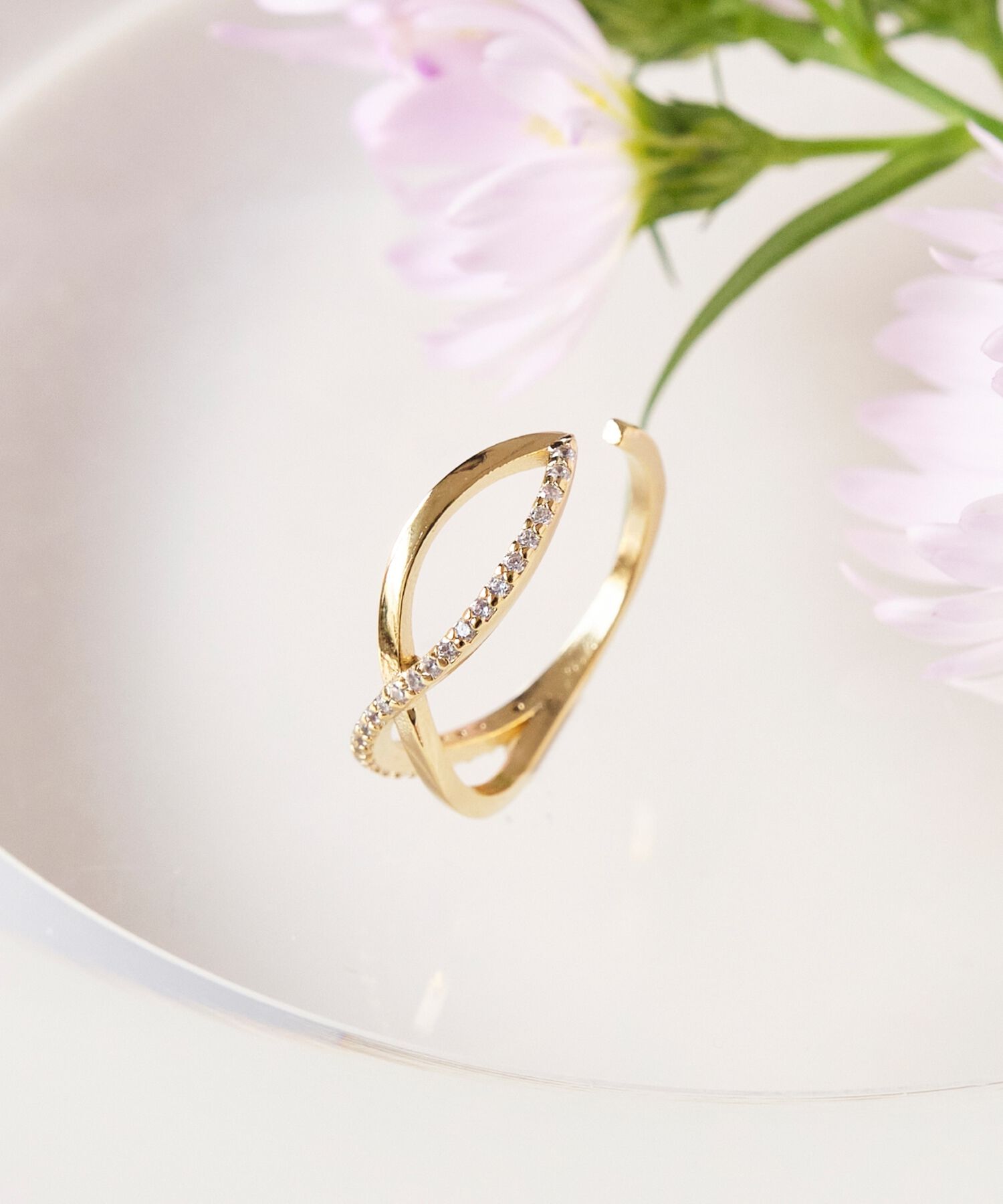 Phoebe「2wayエターナルカフリング&イヤーカフ」|リング|