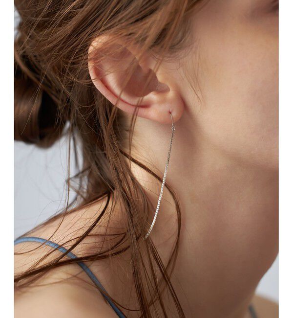 ete「ベネチアンチェーン ピアス」|ピアス|