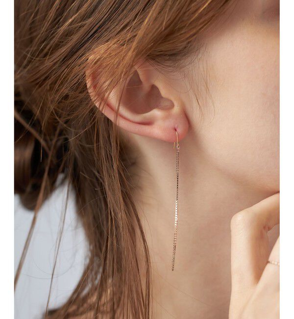 ete「ベネチアンチェーン ピアス」|ピアス|