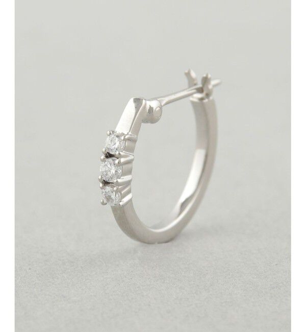 Jouete「フープピアス ジルコニア」|ピアス|