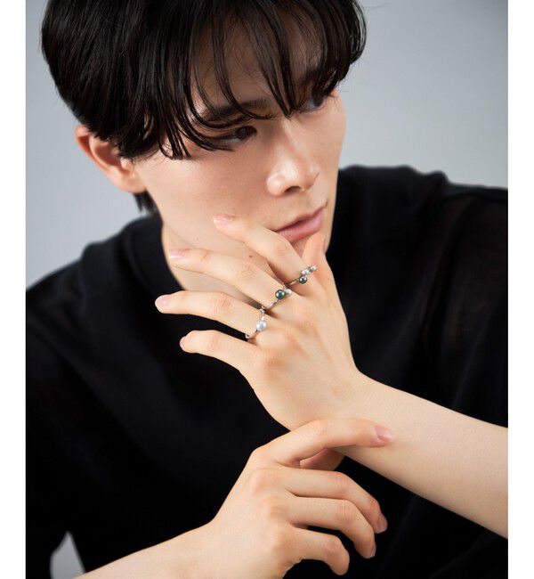 Jouete「セットリング カラーパール」|リング|