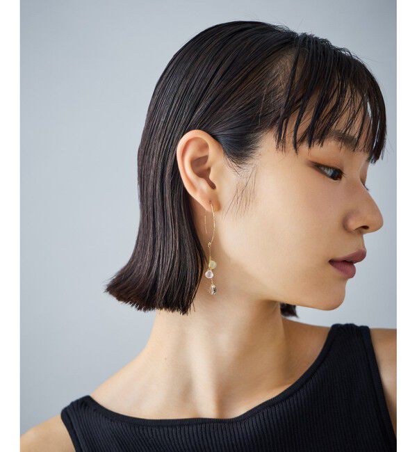 Jouete「ピアス ナチュラルストーン」|ピアス|