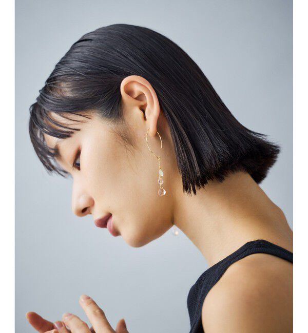 Jouete「ピアス ナチュラルストーン」|ピアス|