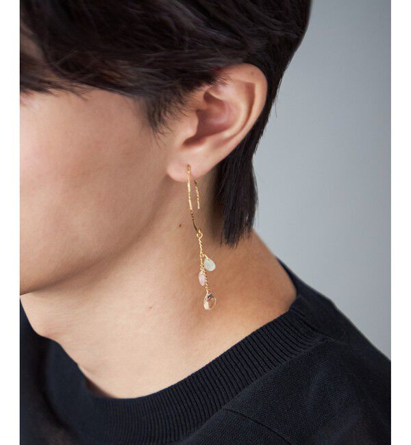 Jouete「ピアス ナチュラルストーン」|ピアス|