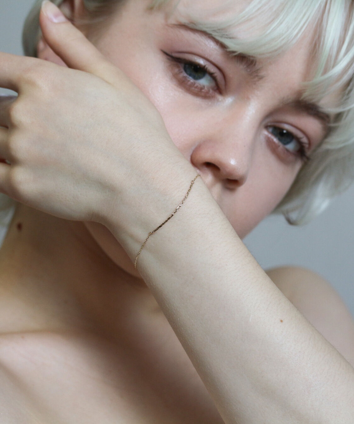  「ゴールド ブレスレット | K10YG」|ブレスレット・バングル|