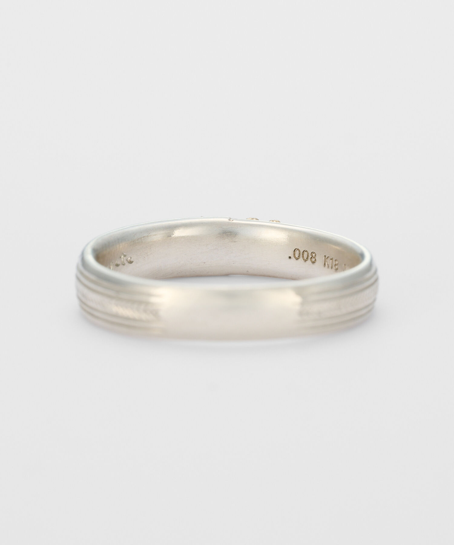 agete「シルバー／K18ダイヤモンドリング」|リング|