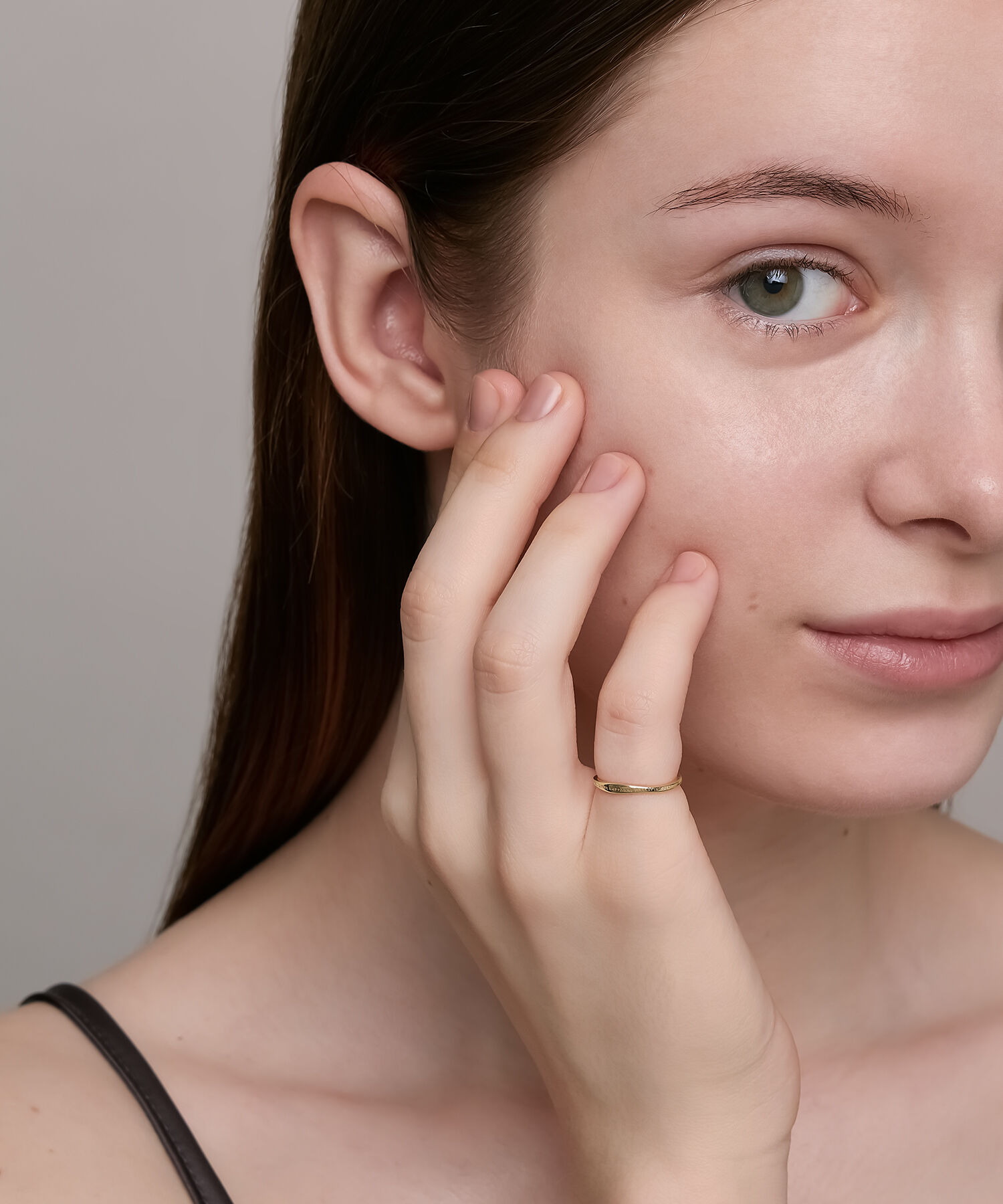 NOJESS「K10ピンキーリング」|リング|