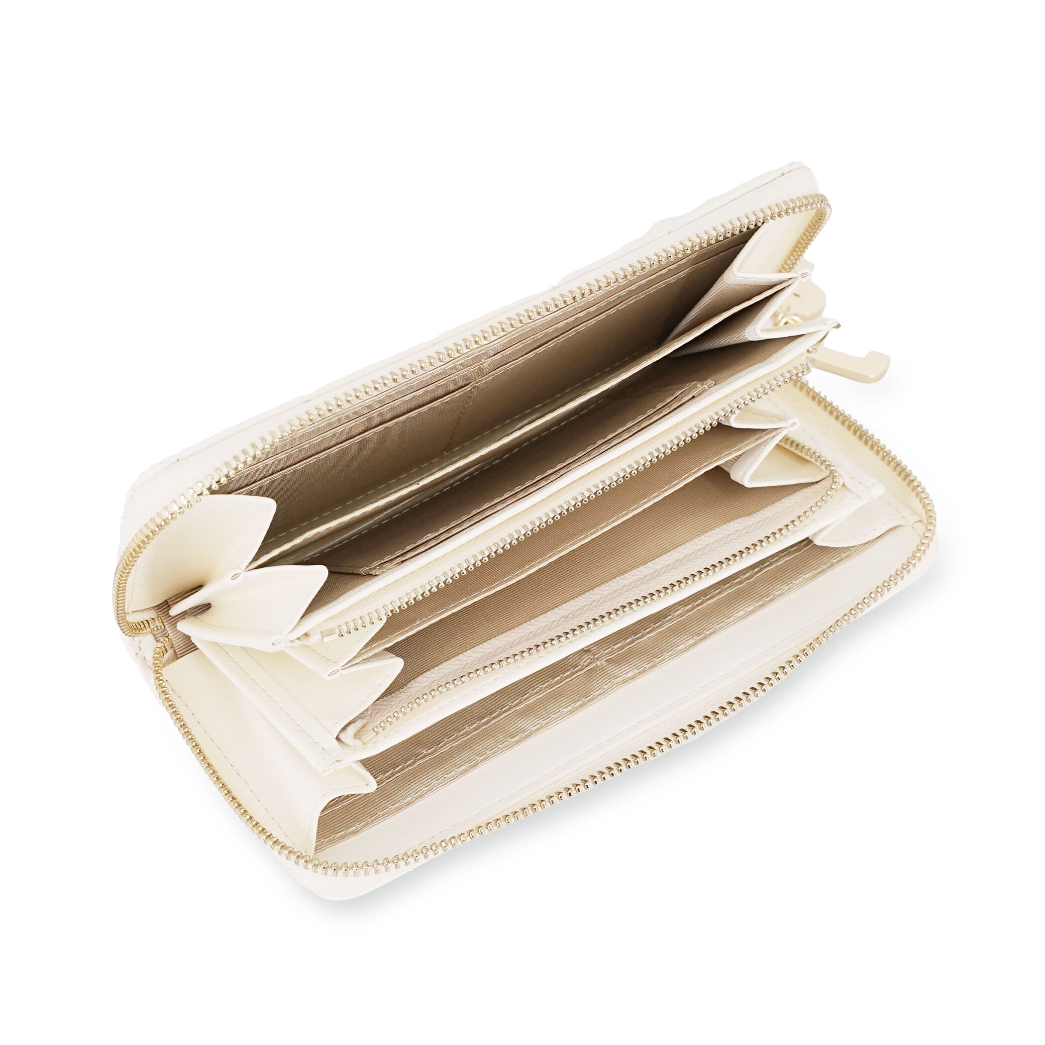 PAUL&JOE「ラウンド束入れ　／　キルティング」|財布|