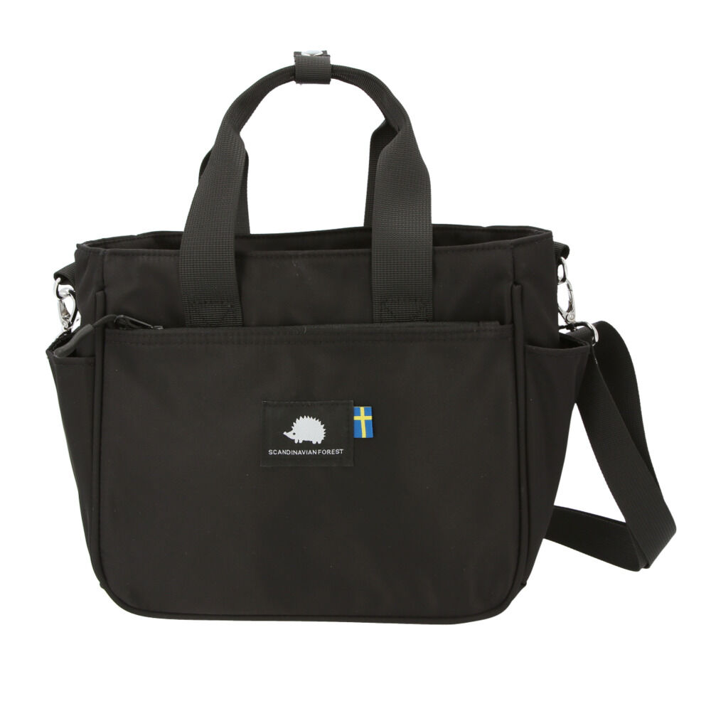 BACKYARD FAMILY「スカンジナビアンフォレスト ショルダーバッグ 通販 トート 2way トートバッグ ミニトート」|ショルダー・メッセンジャー|ブラック1