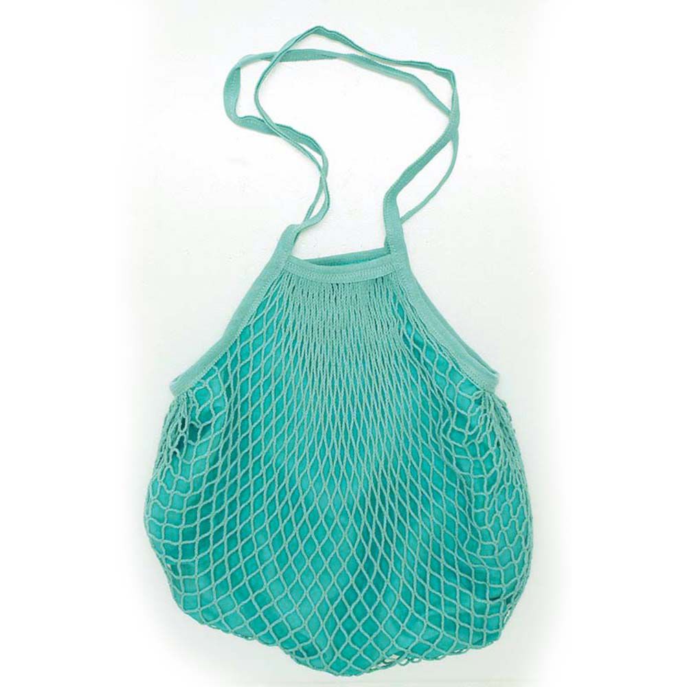 BACKYARD FAMILY「メッシュバッグ 大容量 通販 エコバッグ おしゃれ ネットバッグ 買い物バッグ ショルダーバッグ」|トートバッグ|ブルー1