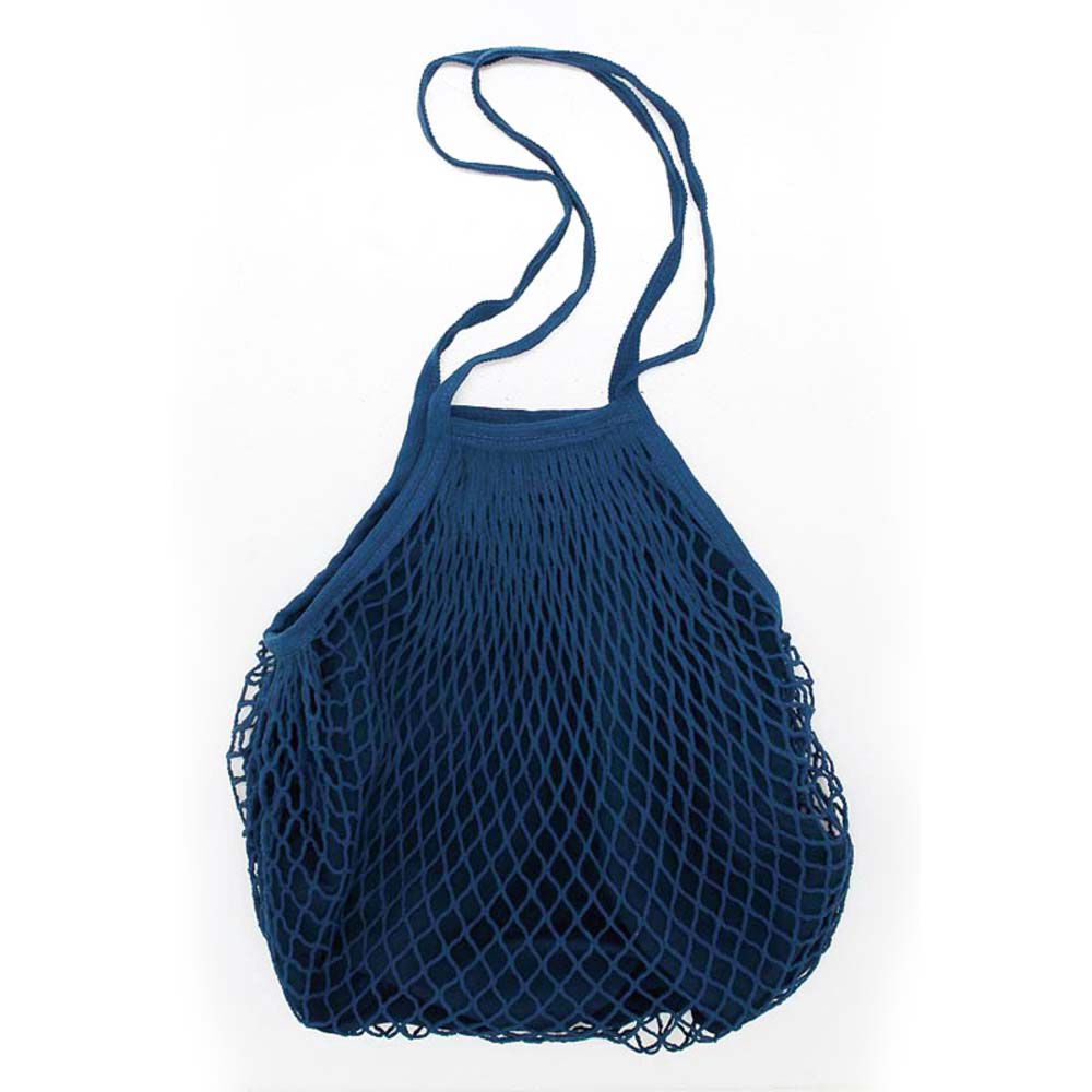 BACKYARD FAMILY「メッシュバッグ 大容量 通販 エコバッグ おしゃれ ネットバッグ 買い物バッグ ショルダーバッグ」|トートバッグ|ブルー2
