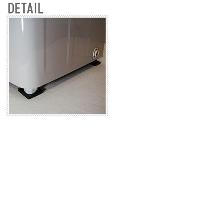 BACKYARD FAMILY「防振ゴム 東京防音 洗濯機用防振ゴム ニューしずか 洗濯機 防振パッド 通販 防音パッド」|トイレタリー・ランドリーグッズ|