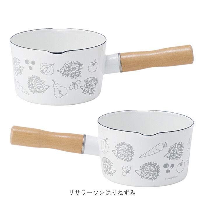 BACKYARD FAMILY「skater スケーター ミルクパン ホーロー キャラクター 通販 鍋 フライパン 片手鍋 深鍋」|食器・キッチングッズ|