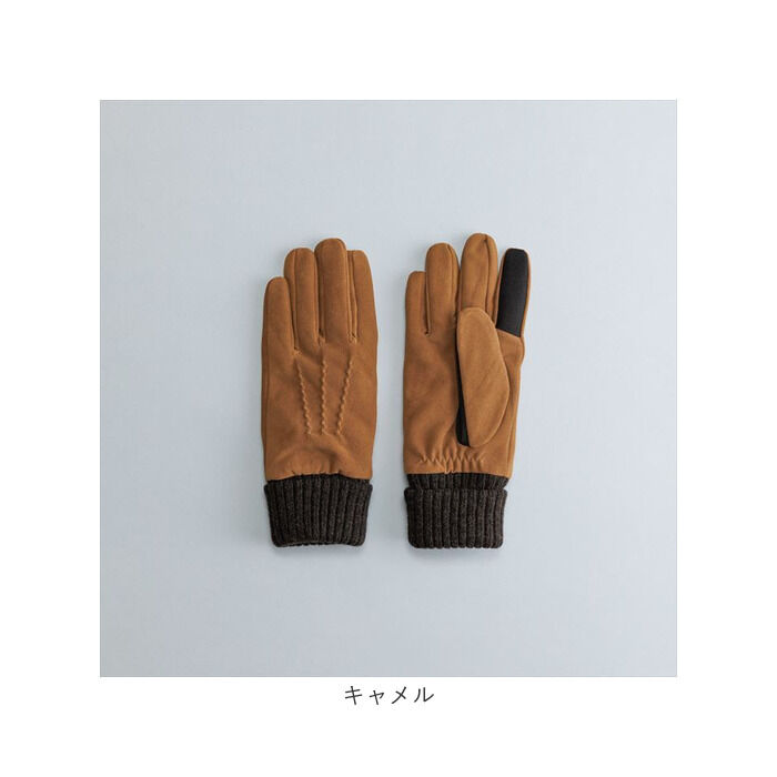 BACKYARD FAMILY「クロダ 手袋 メンズ 通販 グローブ 手ぶくろ スマートフォン対応 スマホ 対応 防寒」|手袋|