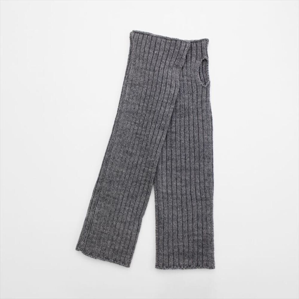 BACKYARD FAMILY「クロダ 手袋 レディース 通販 アームカバー ロング アームウォーマー 手ぶくろ 指なし」|手袋|グレー1