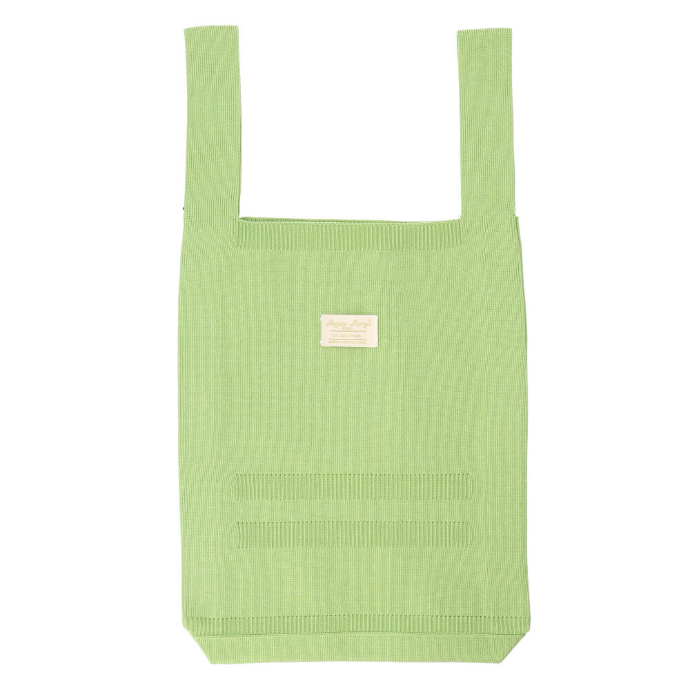 Legato Largo「レガートラルゴ トートバッグ LJ-A0002 通販 Legato Largo ニットバッグ」|トートバッグ|グリーン1