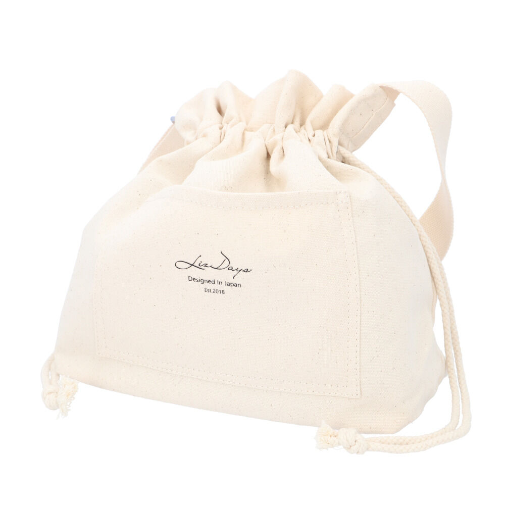 BACKYARD FAMILY「LIZDAYS ショルダーバッグ 通販 リズデイズ lz-70605 ショルダーバック 巾着バッグ」|ショルダー・メッセンジャー|ベージュ1