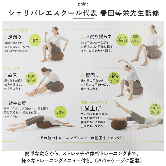 BACKYARD FAMILY「COGIT コジット 体幹 トレーニング クッション 通販 弾む はずむ バランスボール 滑り止め」|その他|