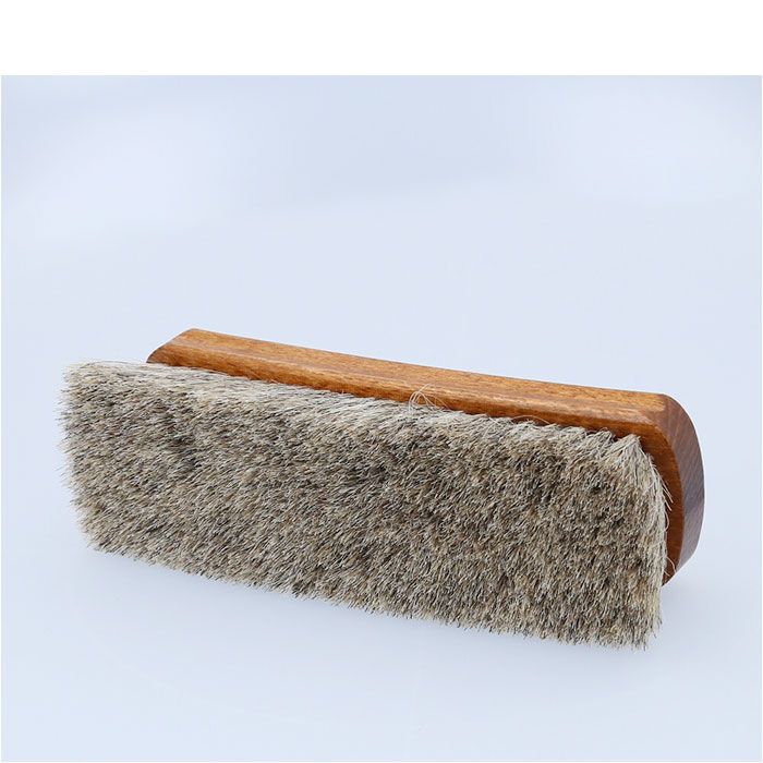 BACKYARD FAMILY「靴 ブラシ ドイツ製 楽天 デラックス ラージタイプ 馬毛ブラシ 靴ブラシ 靴用ブラシ」|シューケア|